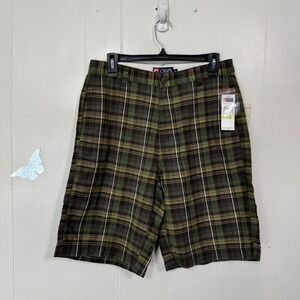 Chaps Mens Plaid Golf Shorts Size 30 New with Tags Casual Weekend Vacation